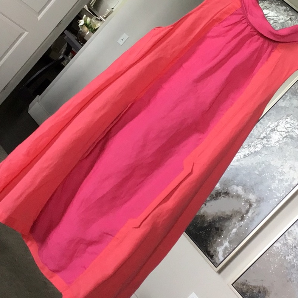 H&M Pink and Orange Dress